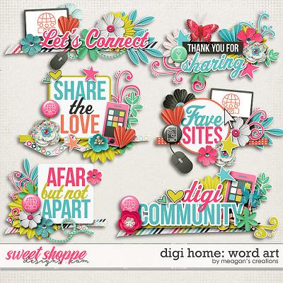 DigiHome: Word Art by Meagan's Creations