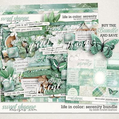 Life in Color: Serenity Bundle by Kristin Cronin-Barrow