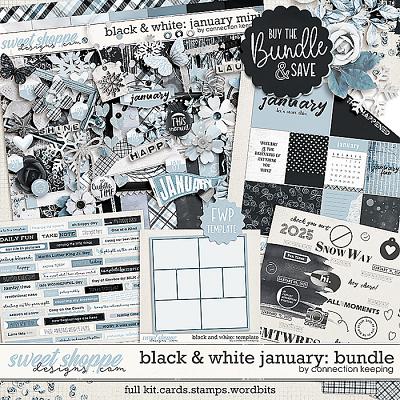 Black & White: January Bundle by Connection Keeping