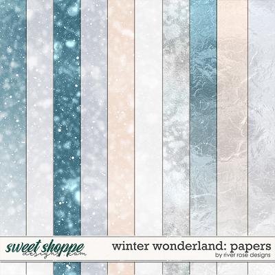 Winter Wonderland: Papers by River Rose Designs