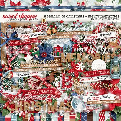 A feeling of Christmas: Merry Memories by Kristin Cronin-Barrow