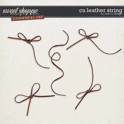 CU Leather String by Red Ivy Design