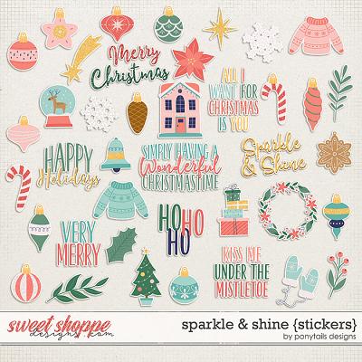 Sparkle & Shine Stickers by Ponytails