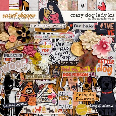 Crazy Dog Lady kit by Little Butterfly Wings