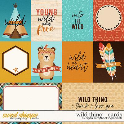 Wild Thing | Cards by Digital Scrapbook Ingredients