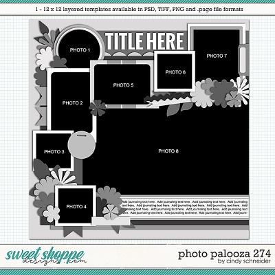 Cindy's Layered Templates - Photo Palooza 274 by Cindy Schneider