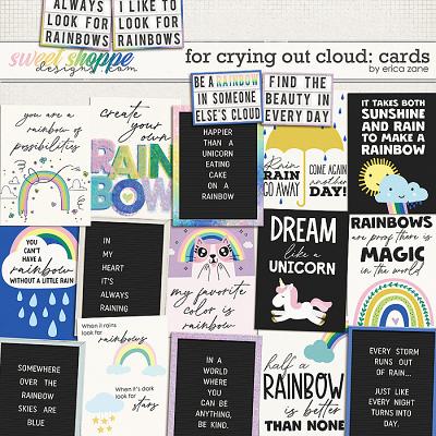 For Crying Out Cloud: Cards by Erica Zane