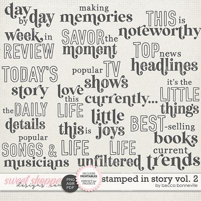 Stamped in Story Vol. 2 by Becca Bonneville