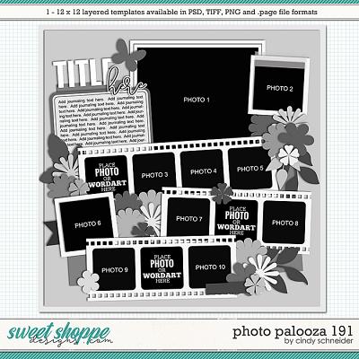 Cindy's Layered Templates - Photo Palooza 191 by Cindy Schneider