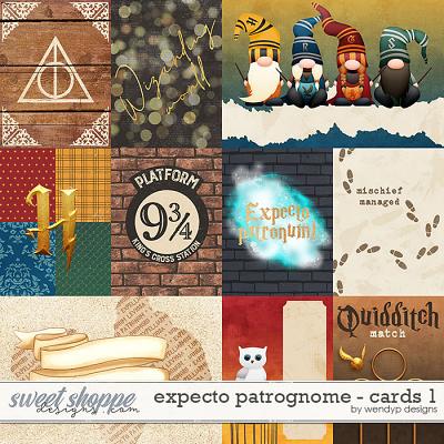 Expecto Ptrognome - Cards 1 by WendyP Designs