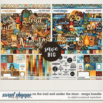 On The Trail & Under The Stars Mega Bundle by Digital Scrapbook Ingredients