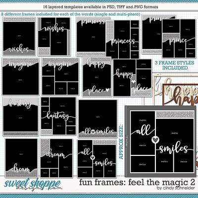 Cindy's Layered Templates - Fun Frames: Feel the Magic 2 by Cindy Schneider