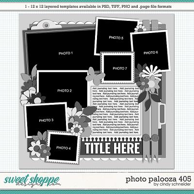 Cindy's Layered Templates - Photo Palooza 405 by Cindy Schneider