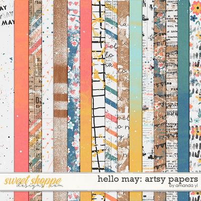 Hello May: artsy papers by Amanda Yi
