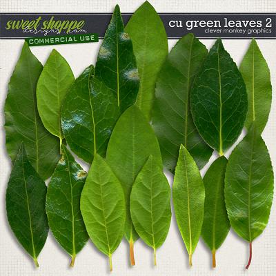 CU Green Leaves 2 by Clever Monkey Graphics    