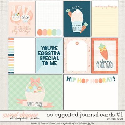 So Eggcited Journal Cards 1 by Traci Reed