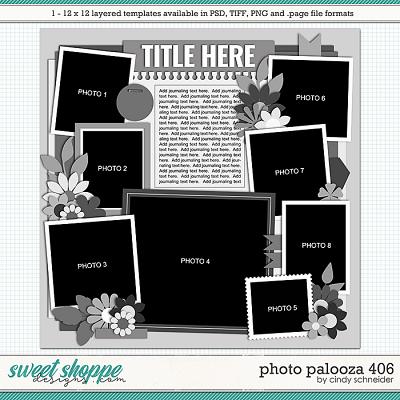 Cindy's Layered Templates - Photo Palooza 406 by Cindy Schneider