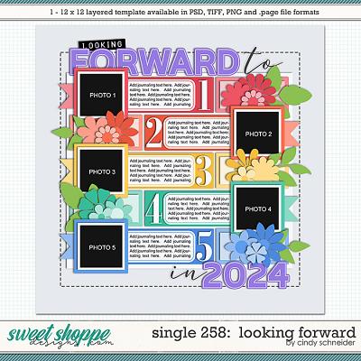Cindy's Layered Templates - Single 258: Looking Forward by Cindy Schneider