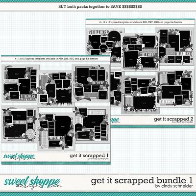 Cindy's Layered Templates - Get It Scrapped Bundle 1 by Cindy Schneider