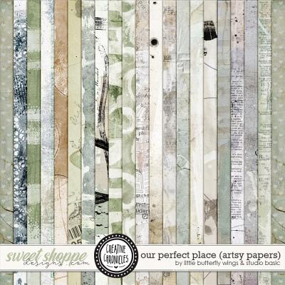 Creative Chronicles: Our Perfect Place Papers by Little Butterfly Wings & Studio Basic