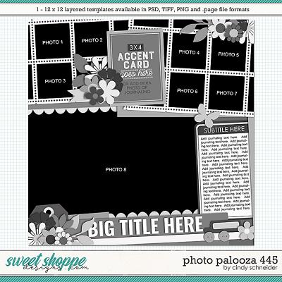 Cindy's Layered Templates - Photo Palooza 445 by Cindy Schneider