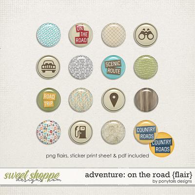 Adventure: On the Road Flair by Ponytails