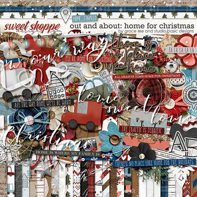 Out and About: Home For Christmas Kit by Grace Lee and Studio Basic Designs