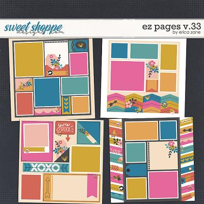 EZ Pages v.33 Templates by Erica Zane