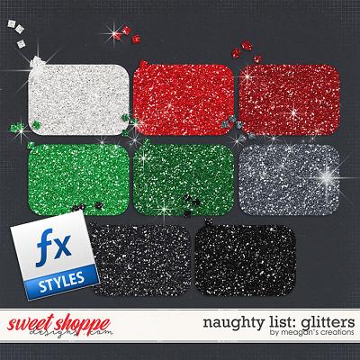 Naughty List: Glitters by Meagan's Creations