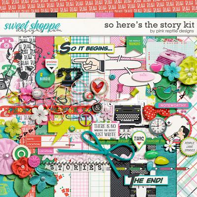 So Here's The Story Kit by Pink Reptile Designs