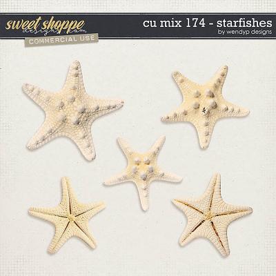 CU Mix 174 - starfishes by WendyP Designs
