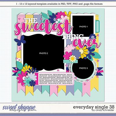 Cindy's Layered Templates - Everyday Single 38 by Cindy Schneider