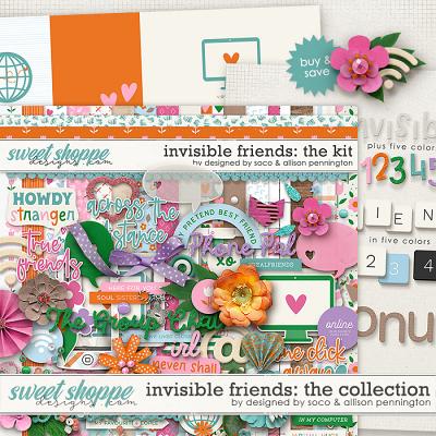 Invisible Friends: The Collection by Allison Pennington and Designed by Soco