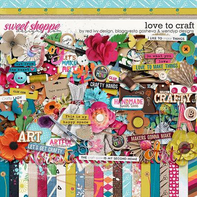 Love to Craft by Blagovesta Gosheva, Red Ivy Design & WendyP Designs