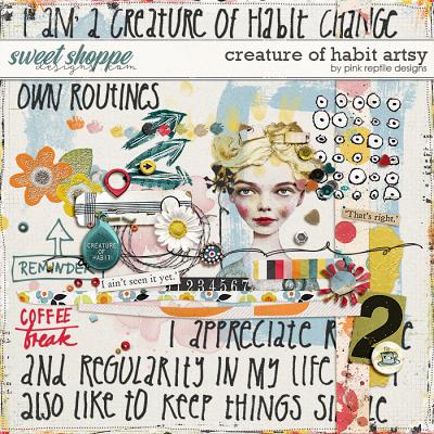 Creature Of Habit Artsy by Pink Reptile Designs