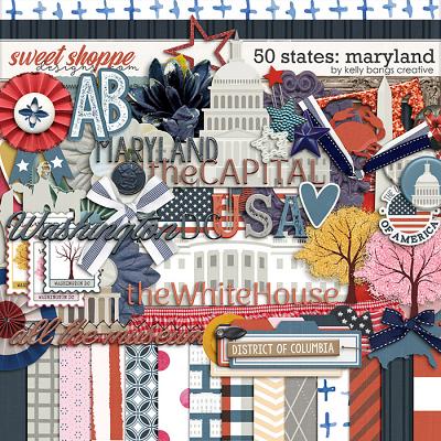 50 States: Maryland by Kelly Bangs Creative