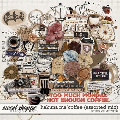 Hakuna Ma' Coffee (assorted mix) by Little Butterfly Wings