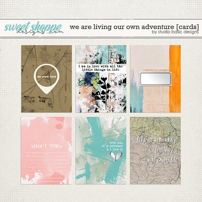 We Are Living Our Own Adventure Cards by Studio Basic