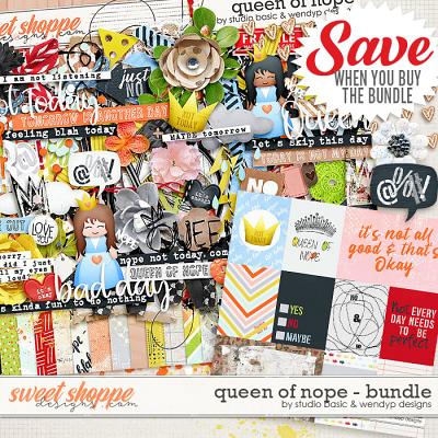 Queen Of Nope Bundle by Studio Basic & WendyP Designs