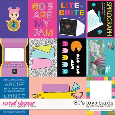 80's Toys Cards by Kelly Bangs Creative