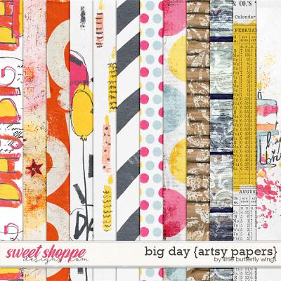 Big Day {artsy papers} by Little Butterfly Wings