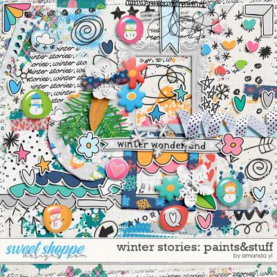 Winter Stories: paints&stuff by Amanda Yi