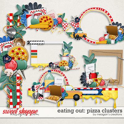 Eating Out: Pizza Clusters by Meagan's Creations