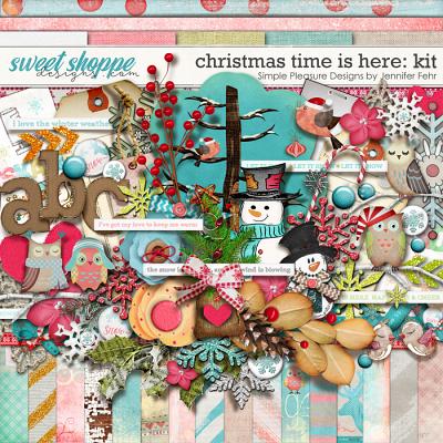 Christmas time is here kit: Simple Pleasure Designs by Jennifer Fehr