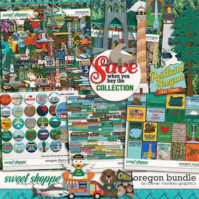 Oregon Bundle by Clever Monkey Graphics