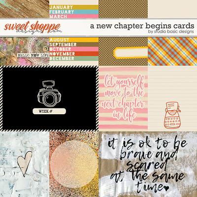 A New Chapter Begins Cards by Studio Basic