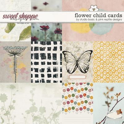 Flower Child Cards by Pink Reptile & Studio Basic