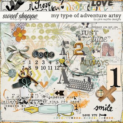 My Type Of Adventure Artsy by Pink Reptile Designs