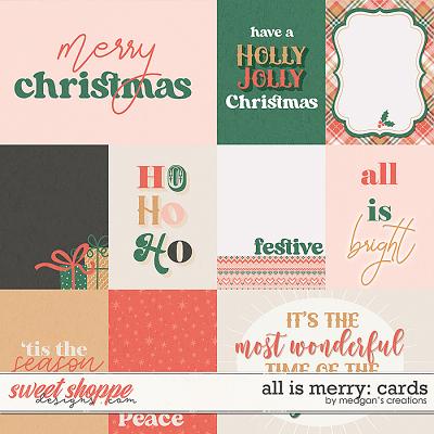 All is Merry: Cards by Meagan's Creations