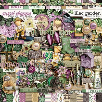 Lilac Garden by JoCee Designs